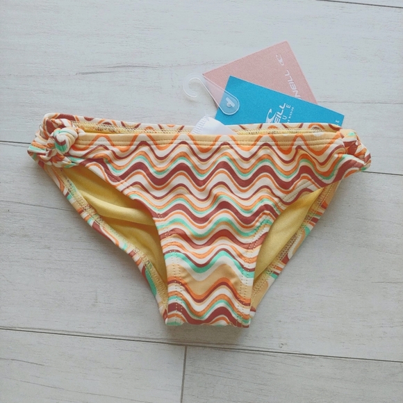 O'Neill NEW Lagoon Stripe Warp Top Bikini Set - Picture 10 of 15